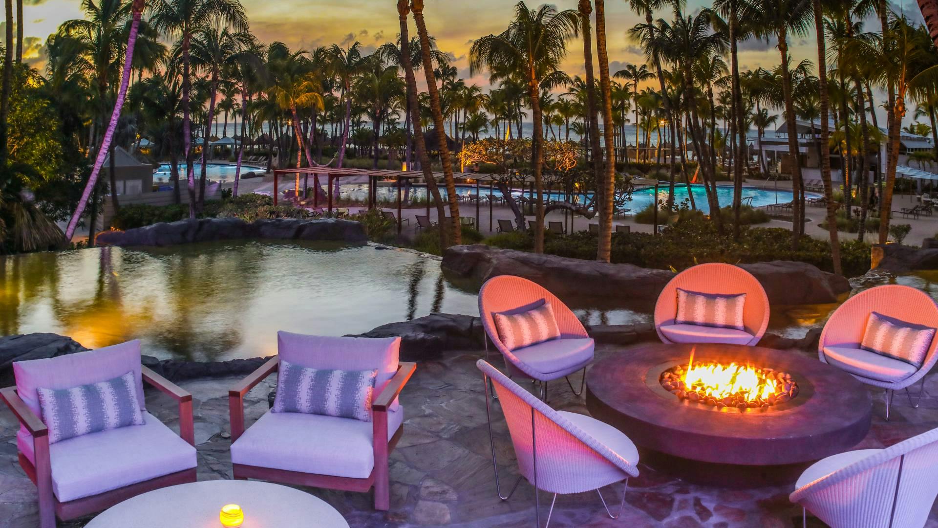 Beachside BBQ and Bonfire at Hilton Aruba Caribbean Resort & Casino