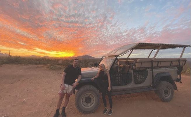 Desert Jeep Tour in Sonoran Desert 